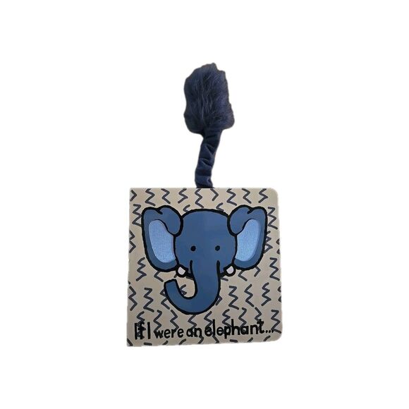 Other - Jellycat Books IF I WERE AN ELEPHANT Board Book by Anne Wilkinson Tail Preowned